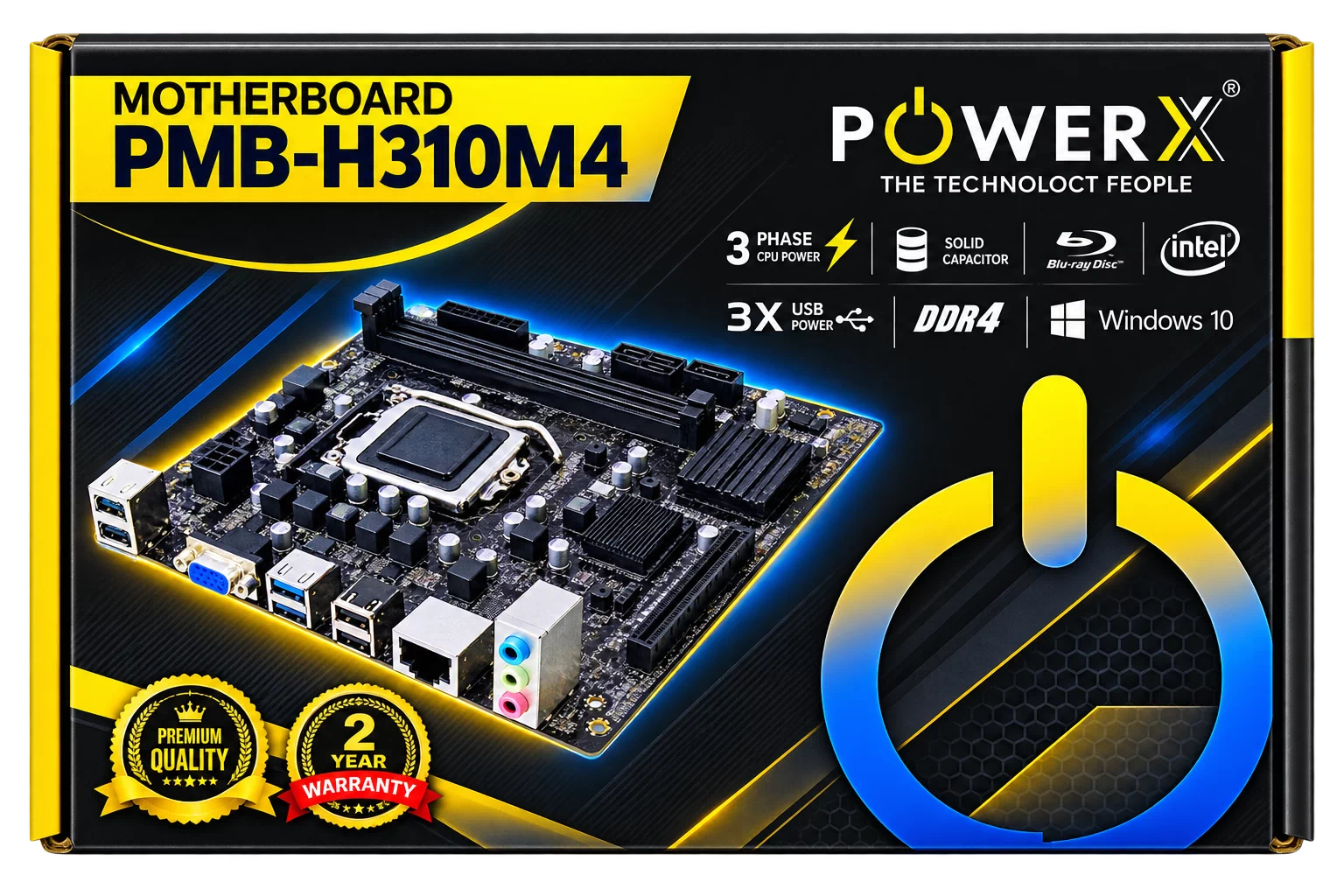 POWERX PMB-H310M4 Motherboard