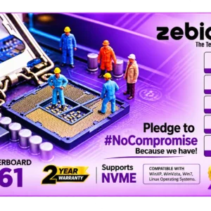 Zebion H61m2 Motherboard 1year warranty
