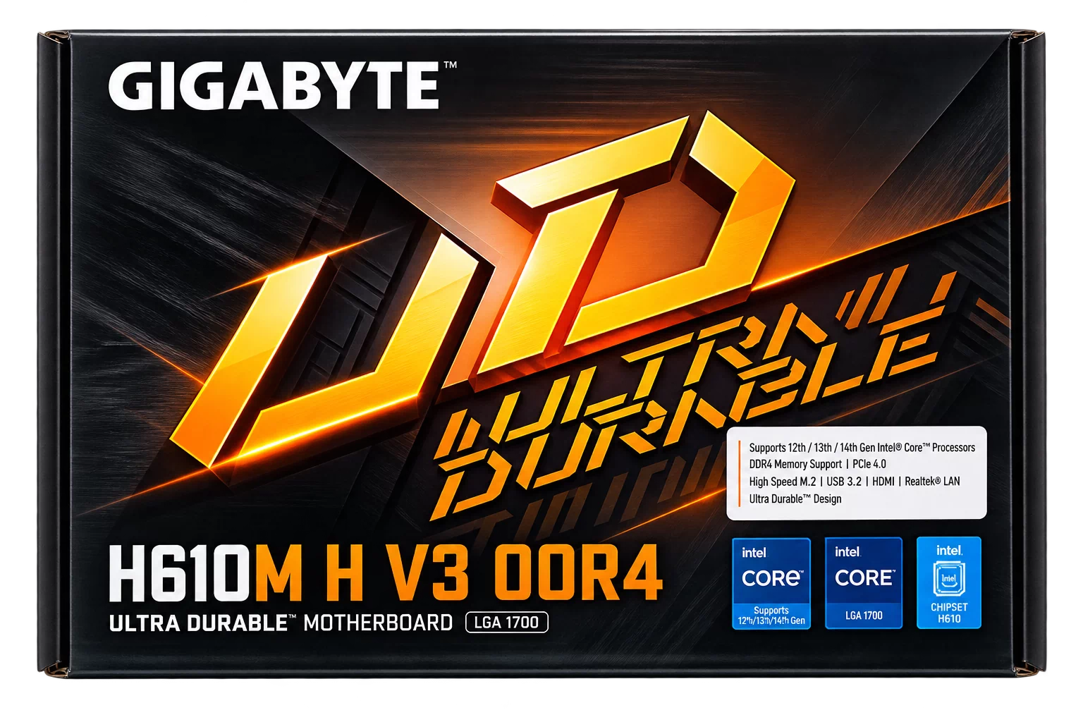 GIGABYTE H610M H V3 DDR4 Motherboard