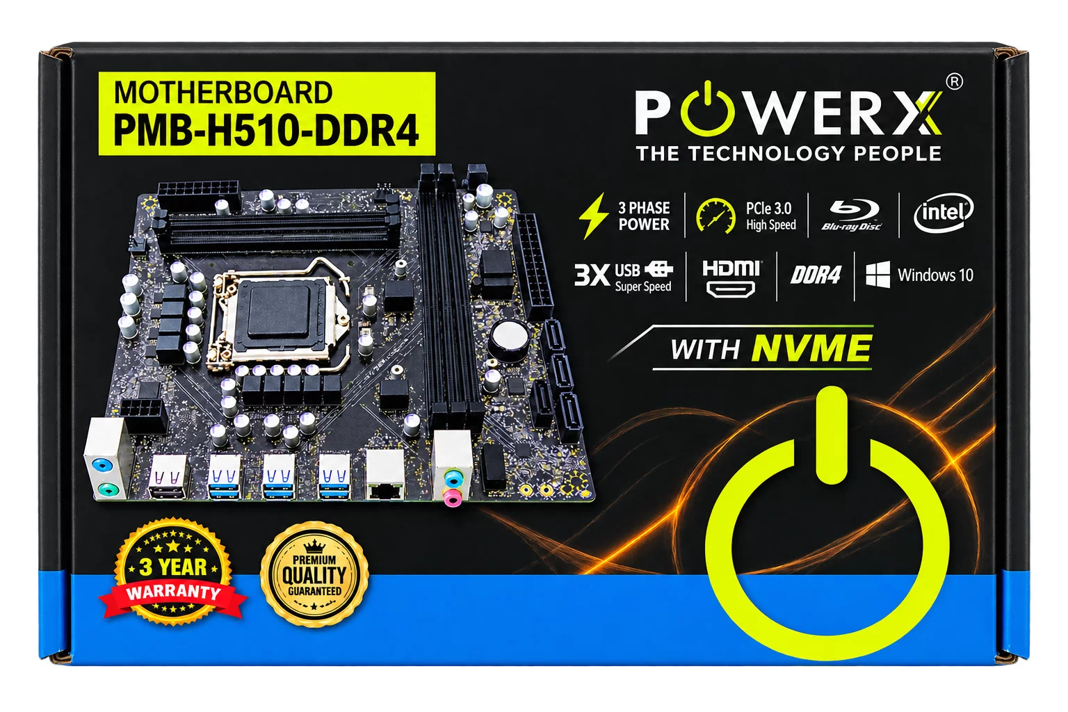 POWERX PMB-H510-DDR4 Motherboard