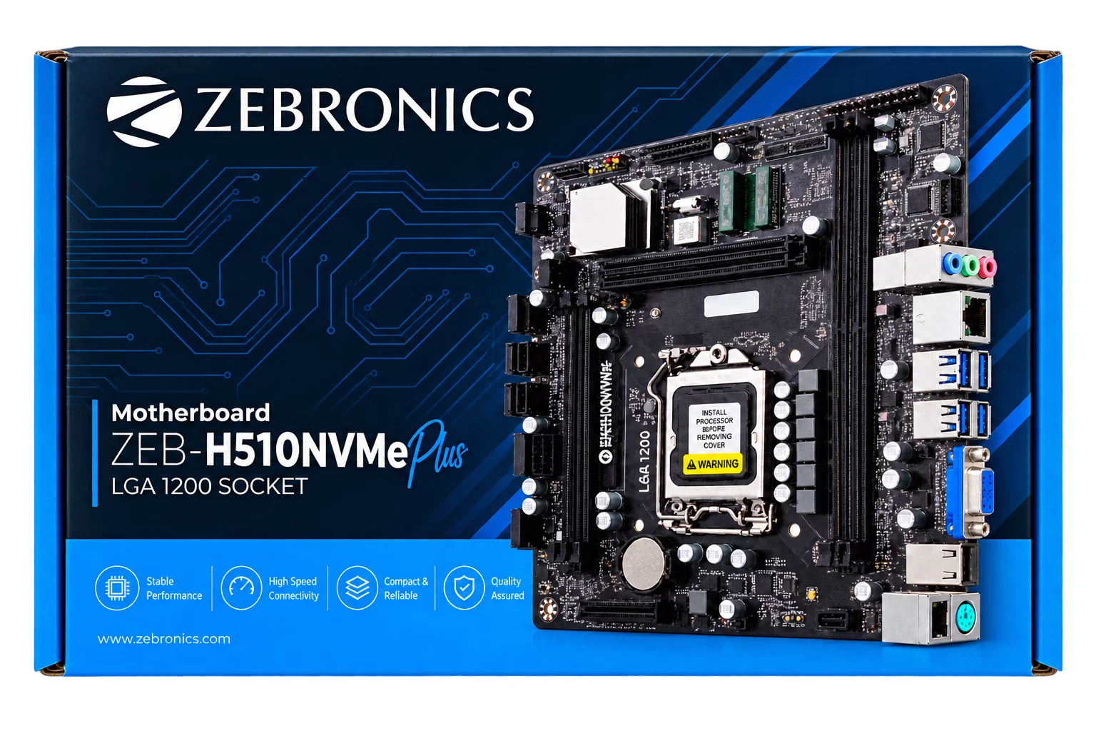 ZEBRONICS ZEB-H510NVMe Plus Motherboard