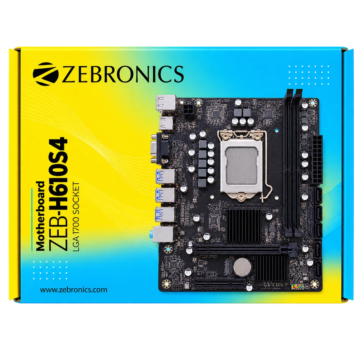 ZEBRONICS ZEB-H610S4 Motherboard