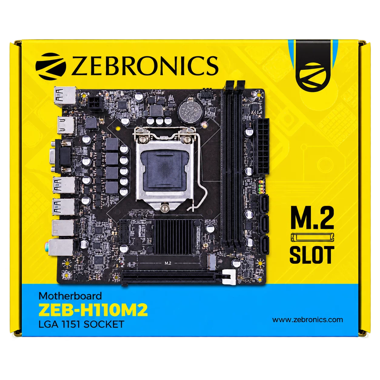 ZEBRONICS ZEB-H110M2 Motherboard