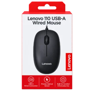 Lenovo 110 USB-A Wired Mouse