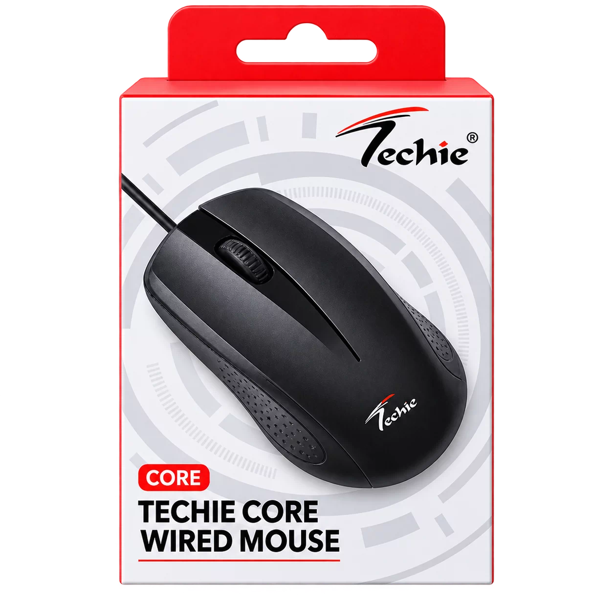 Techie Core Wired Mouse