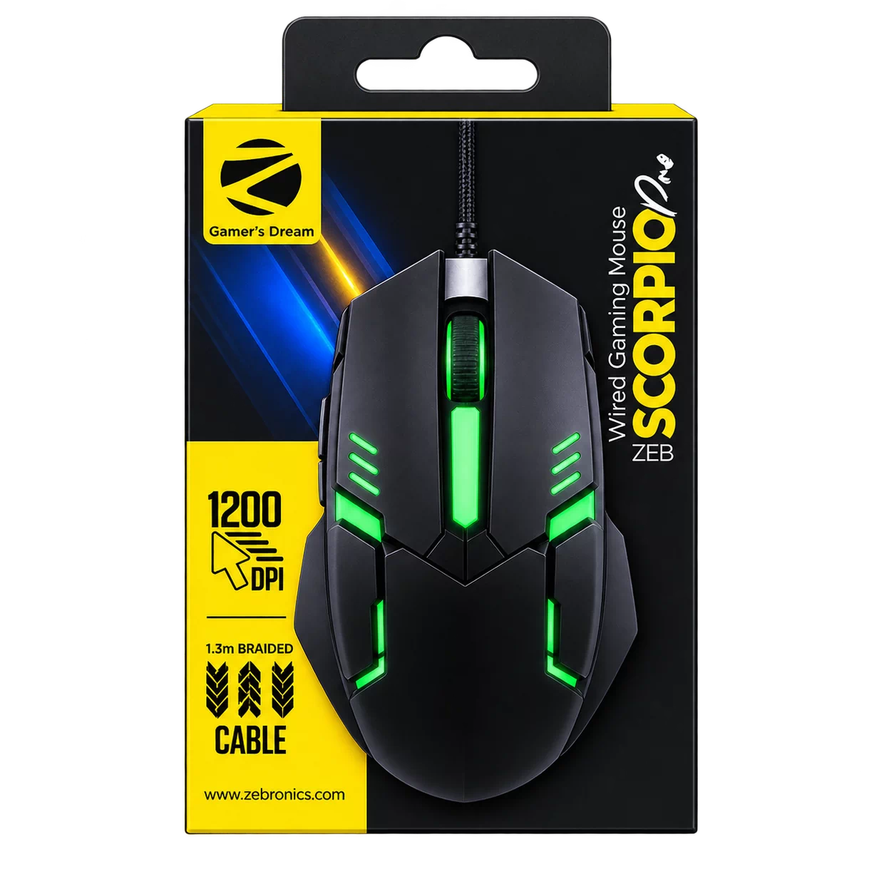 Zebronics Zeb Scorpio Plus Gaming Mouse