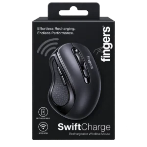 Fingers SwiftCharge Rechargeable Wireless Mouse