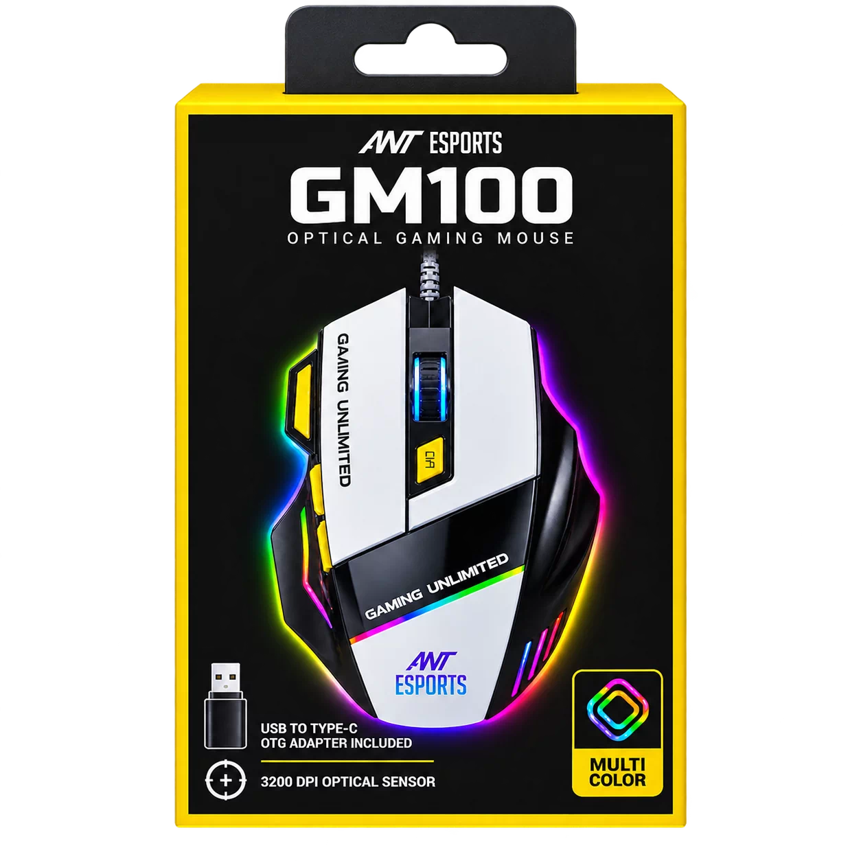 ANT Esports GM100 Optical Gaming Mouse