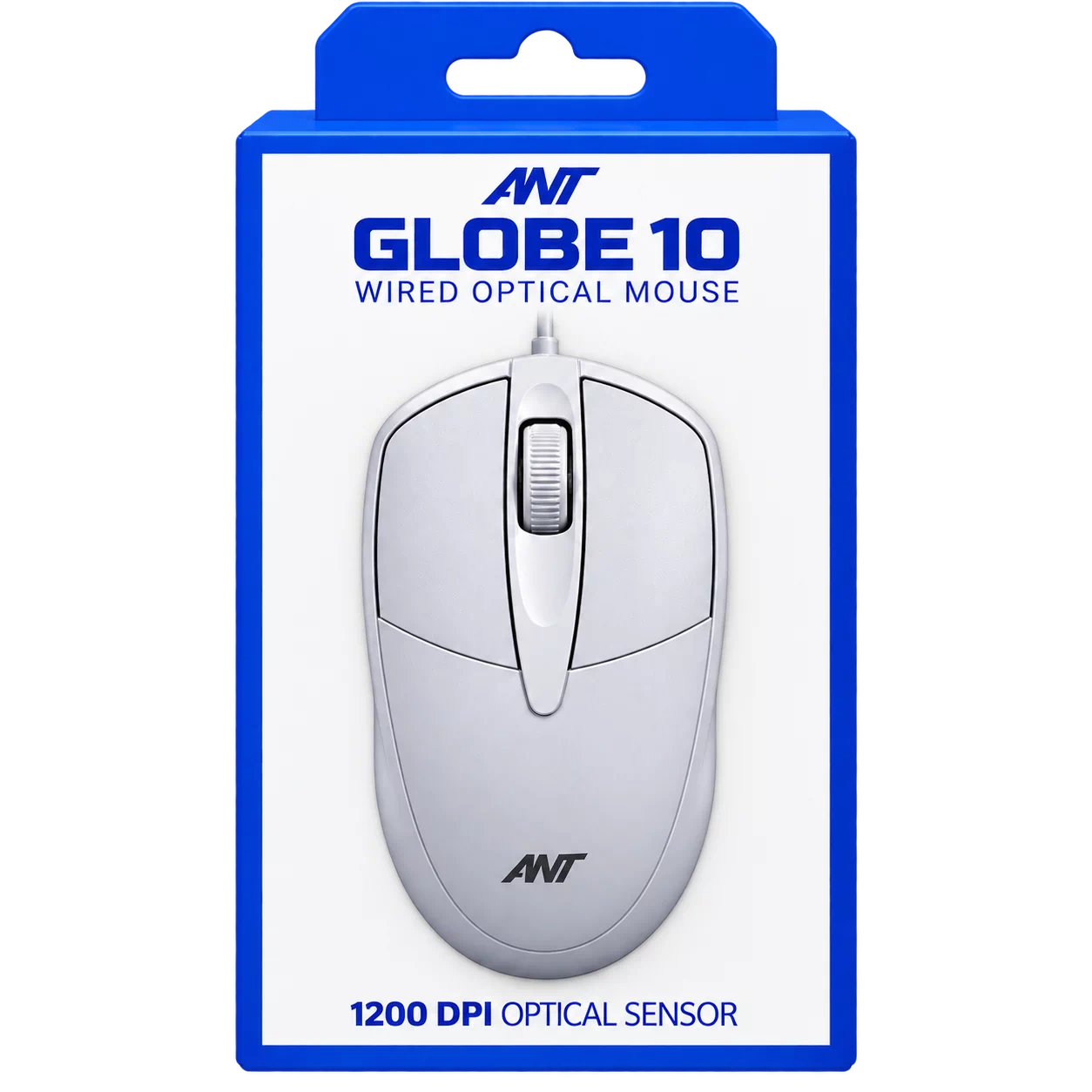 ANT Globe 10 Wired Optical Mouse
