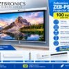 ZEBRONICS PROJECTOR SCRREN---Zeb PSH100A
